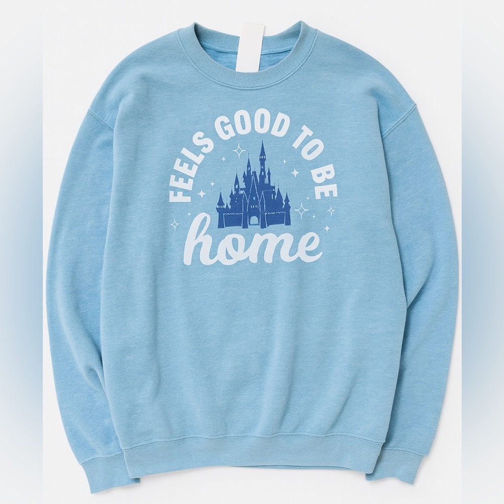 Disney Blue Sweatshirt with Disneyland Castle - Picture 16 of 16